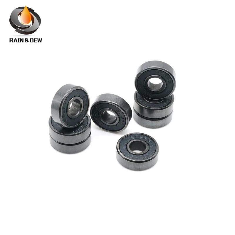 โรลเลอร์สเกตสกู๊ตเตอร์8X22X7mm สเกตบอร์ด ABEC-11 608RS 8ชิ้นตลับลูกปืน608