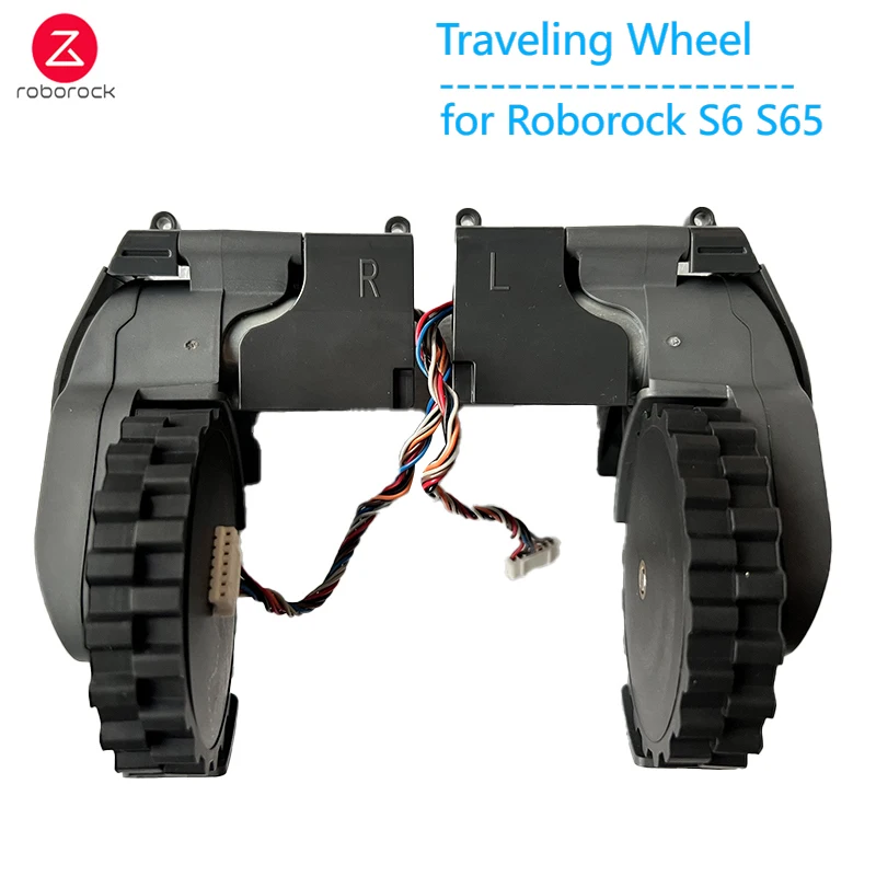 

Original Traveling Wheel Module for Roborock S6 S60 S65 Vacuum Cleaner Spare Parts Left and Right Wheels Motor Accessories