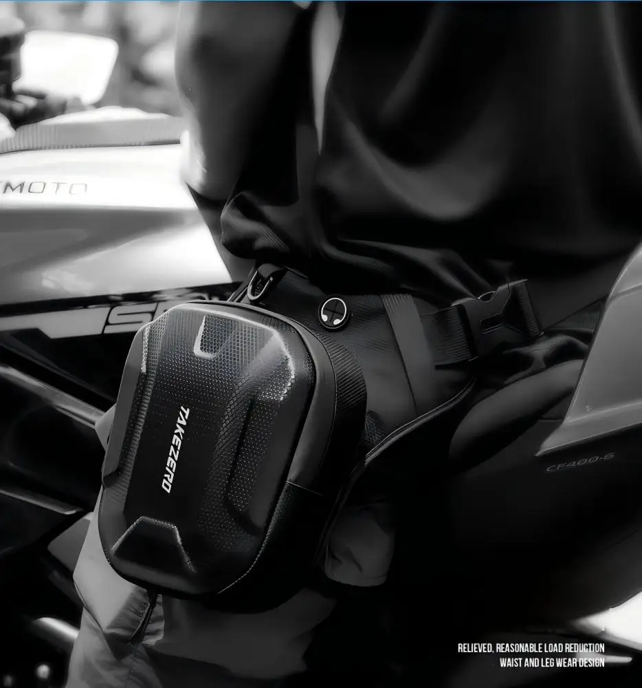 

Men's and Women's Tactical Leg Bag - Multifunctional Waterproof Motorcycle Riding Gaiter Crossbody Storage Bag for Travel&Hiking