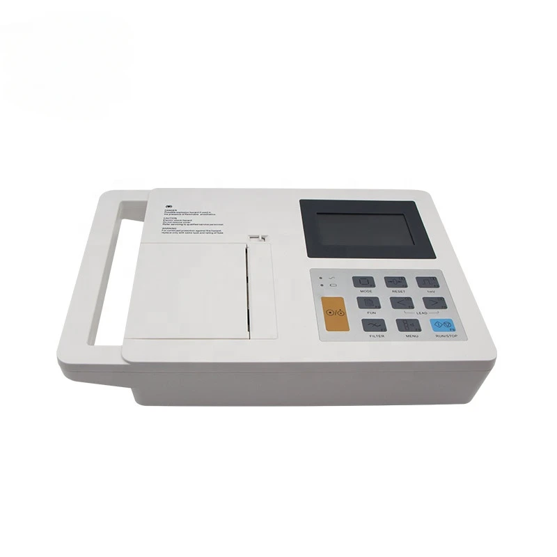 

IN-H03G CE approved manufacturer medical digital 3 channel cheap ECG machine electrocardiograph