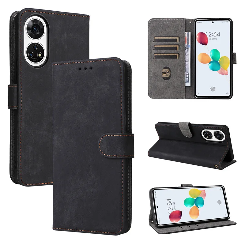 Leather Wallet Case For ZTE ANSHIN FAMILY Case For ZTE ANSHIN FAMILY Luxury Cover Phone Case