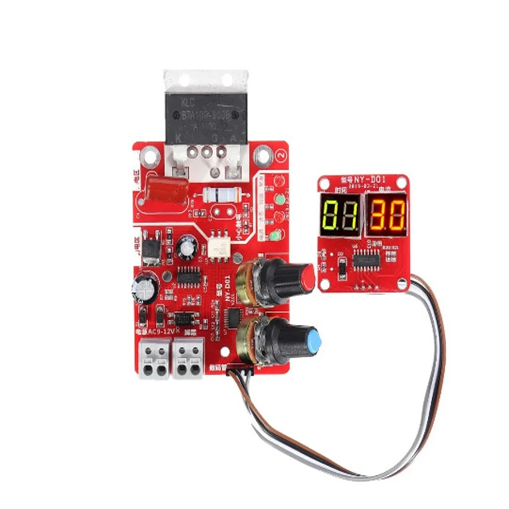 NY-D01 Spot welding machine control board Adjustable time current Digital display Welding machine controller transformer