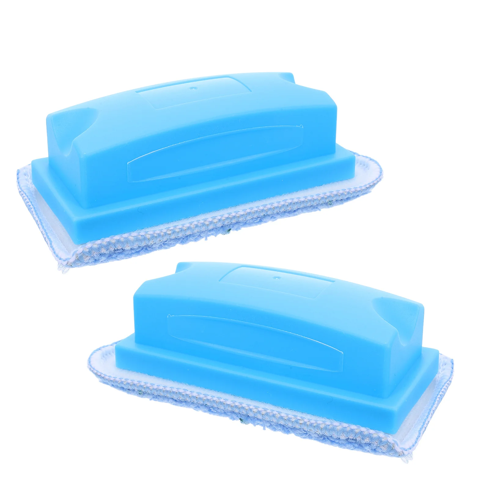 قطعتان من ممحاة السبورة للطباشير القابلة للذوبان في الماء - ممحاة لوح جاف قابلة للاستبدال وقابلة للغسل للاستخدام المنزلي في الفصول الدراسية والمكتب -