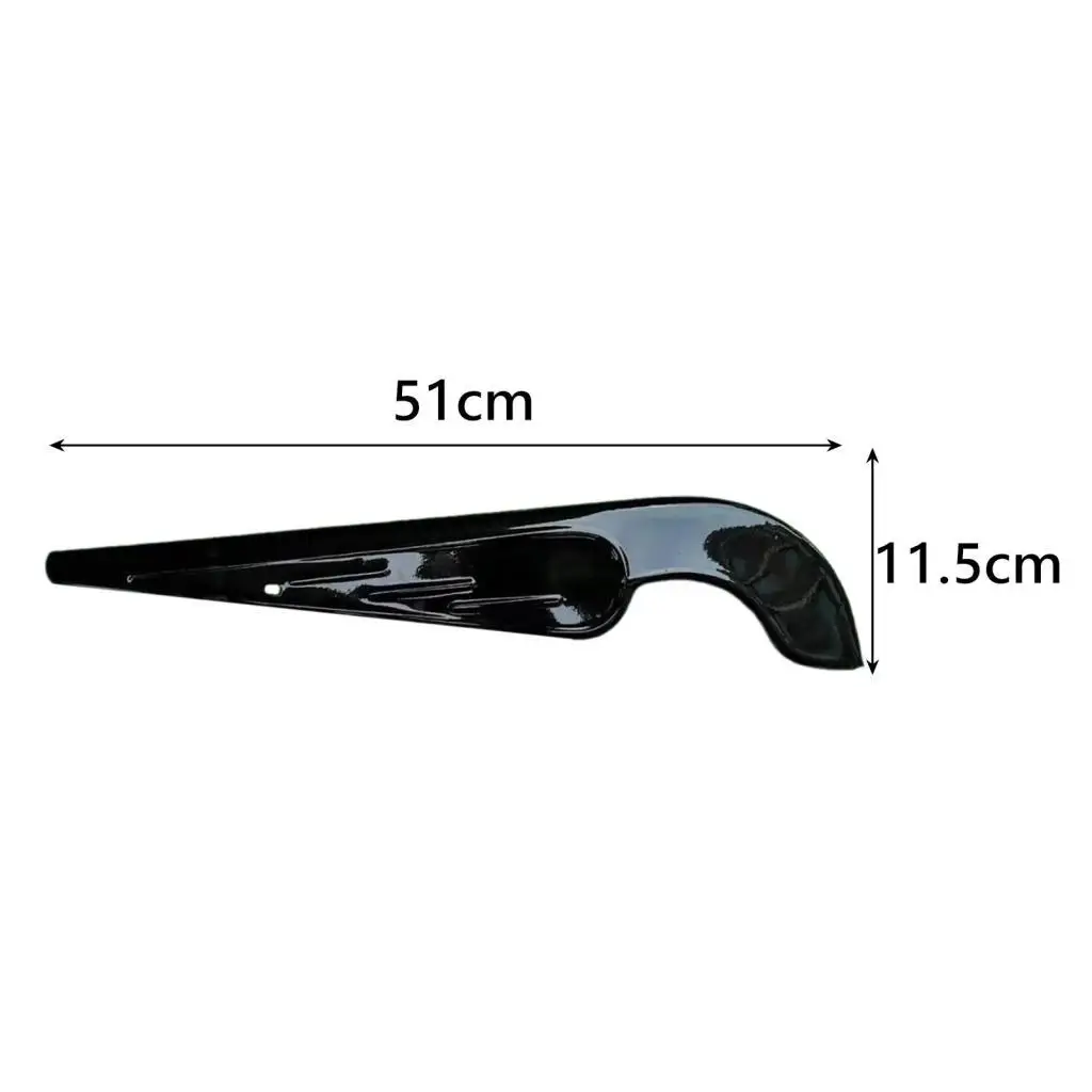 Metal Bicycle Chain Guard Cover 28 Inch Bike Chain Protector Cycling Accessory for Road Bike Safety