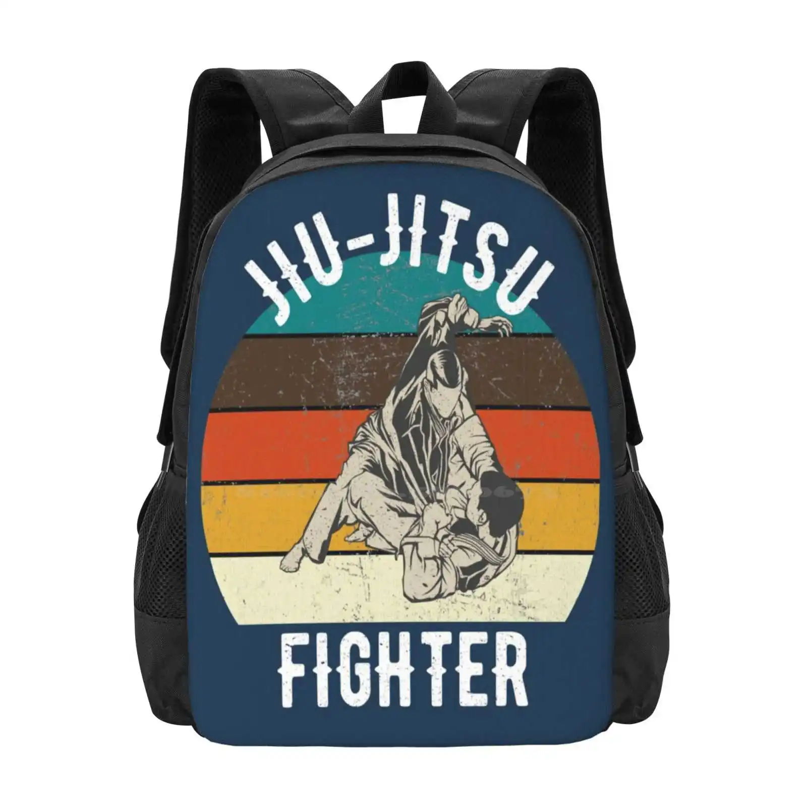 Jiu Jitsu Shirts Aggressive Cuddling Vintage Hot Sale Schoolbag Backpack Fashion Bags Jiu Jitsu Jujitsu Grappling Folding