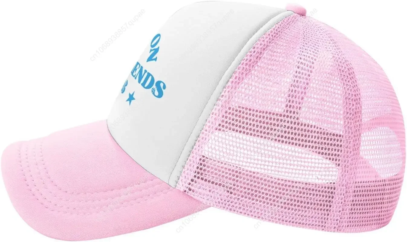 Kenakan Topi Jaring Tab Pacar Saya Hadiah Hari Valentine Topi Bisbol Topi Trucker Pria Wanita Hadiah Ayah