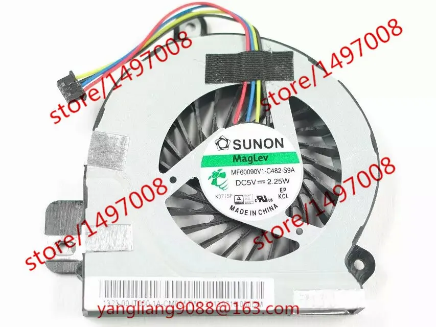 

SUNON MF60090V1-C482-S92 DC 5V 2.25W Server Cooling Fan