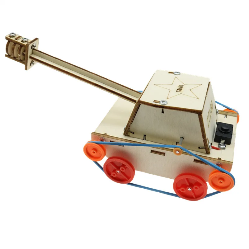 DIY ไฟฟ้าถังปริศนาไม้เด็กนักเรียนโรงเรียนประถมศึกษาวิทยาศาสตร์ฟิสิกส์การเรียนรู้ของเล่นเพื่อการศึกษาสําหรับของเล่นเด็ก G301