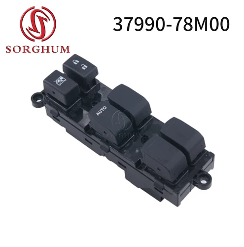 SORGHUM 37990-78M00 para Suzuki Alivio Vitara Esirsun LHD delantero izquierdo elevador de ventana lateral interruptor principal botón Contral Auto