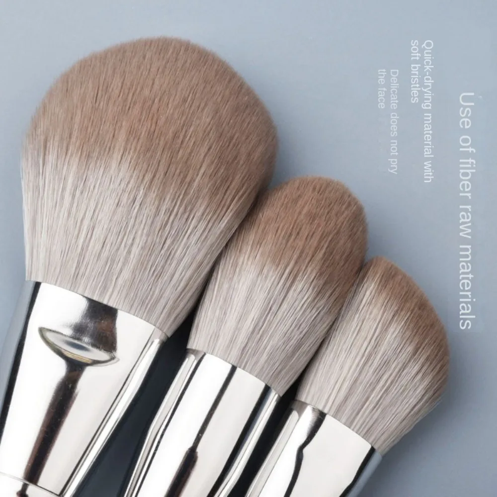 Mode Pluizige 14-delige make-upborstels Set Zachte concealer Mengborstel Oogschaduwborstel Dames Schoonheid