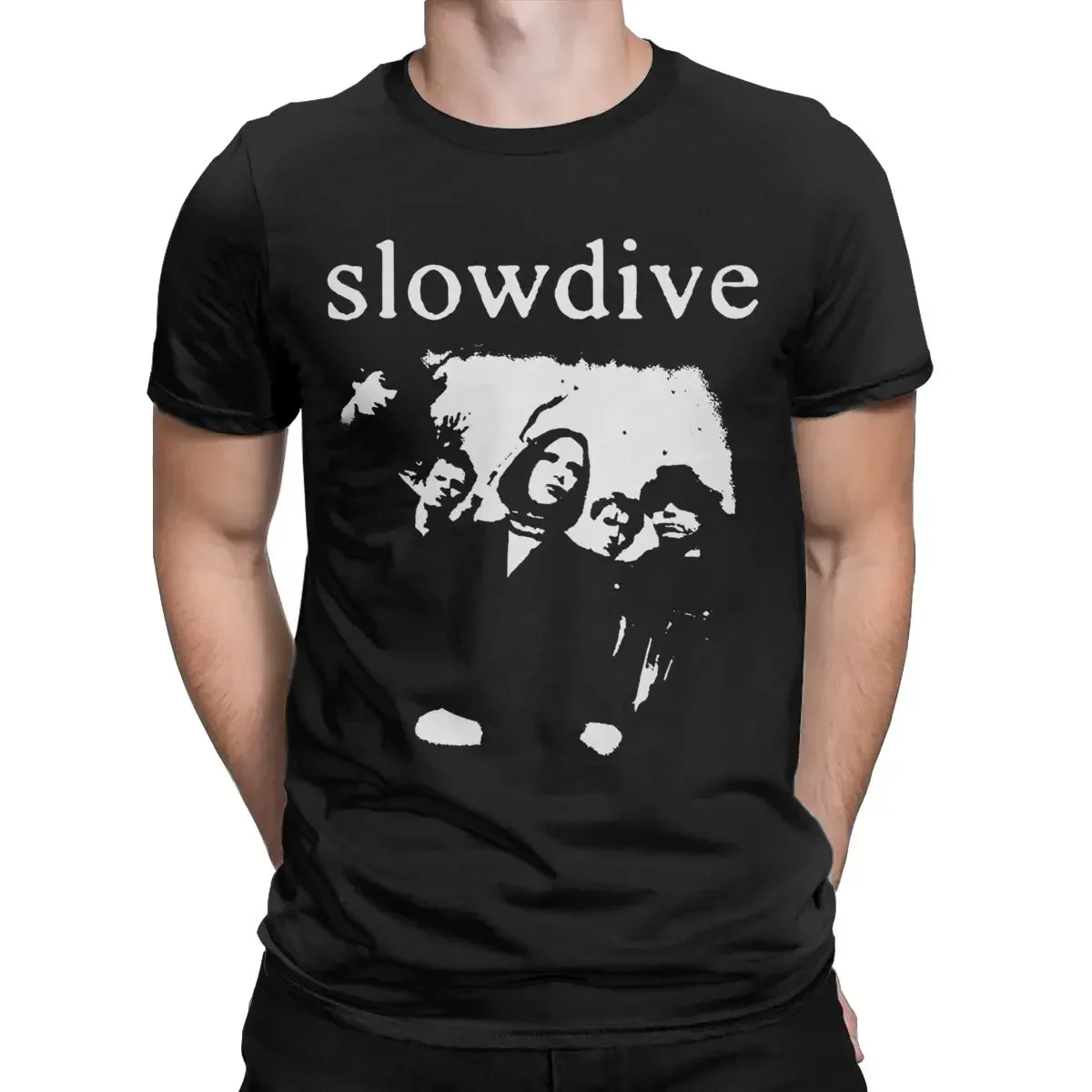 Erkekler Slowdive T Shirt pamuk giyim eğlence kısa kollu yuvarlak boyun Tees 5XL T-Shirt  anime clothes  men clothing 2024