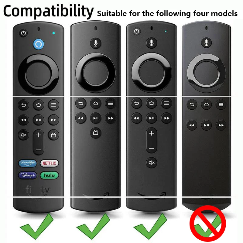Silicone Remote Case Cover for 2021 Alexa Voice Fire TV Stick 3rd Gen Remote Control Luminous Protective Sheath - view 6