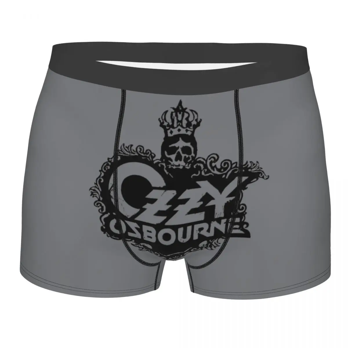 

Custom Fashion Heavy Metal Rock Ozzy Osbourne Boxers Shorts Panties Men's Underpants Breathable Briefs Underwear