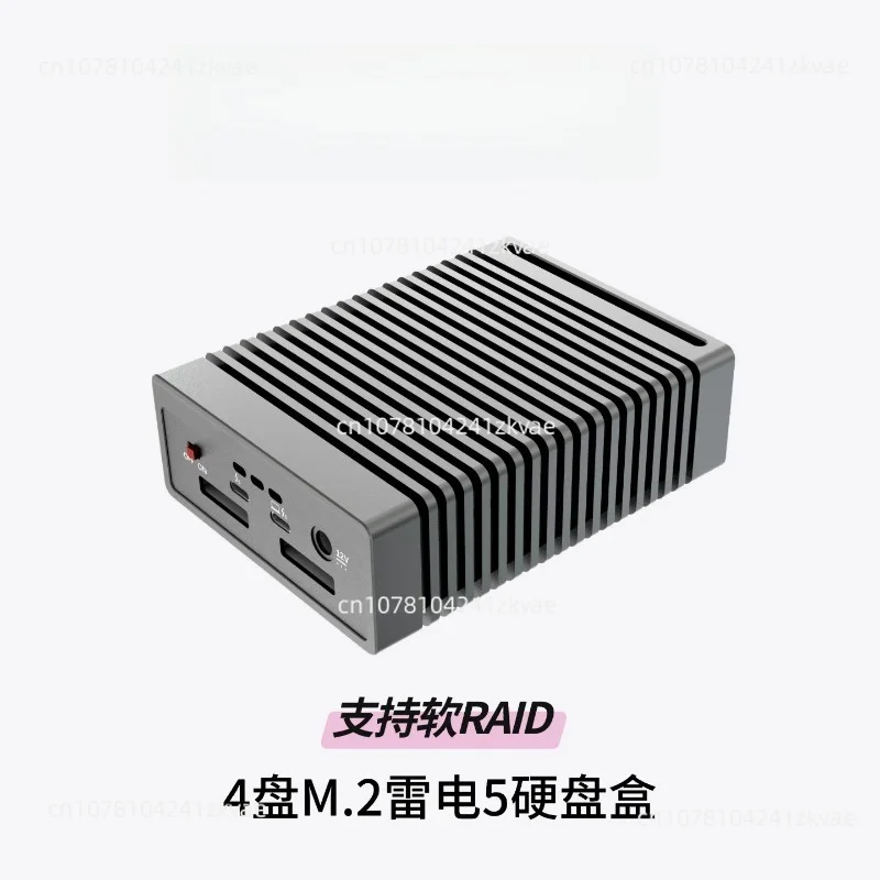 5 80Gbps 4 Bay NVMe M2 SSD Enclosure Thunderbolt 3 4 5 External Storage