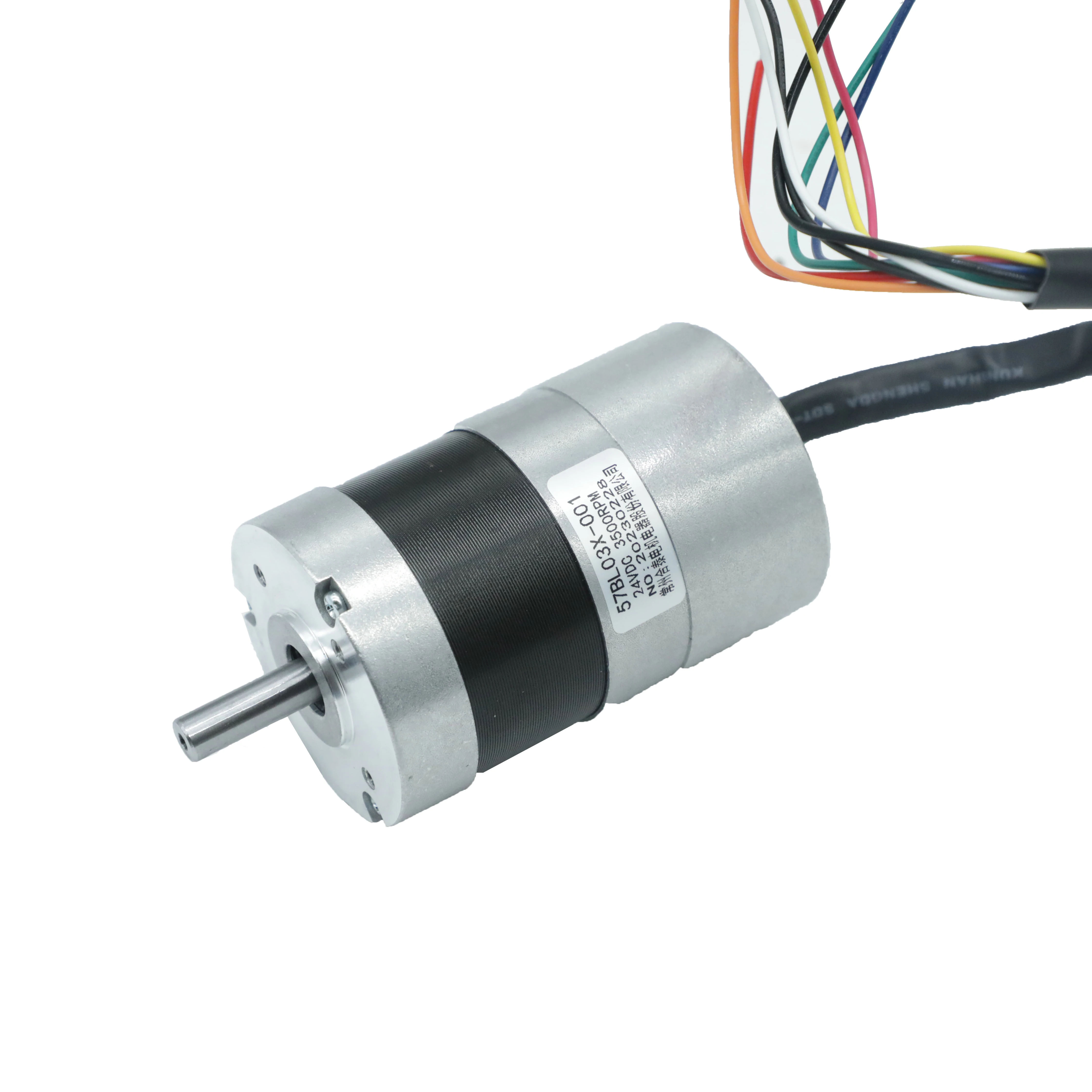 Fabrikpreis 24 V 36 V 48 V NEMA 23 bürstenloser Gleichstrommotor mit integriertem PWM-Controller