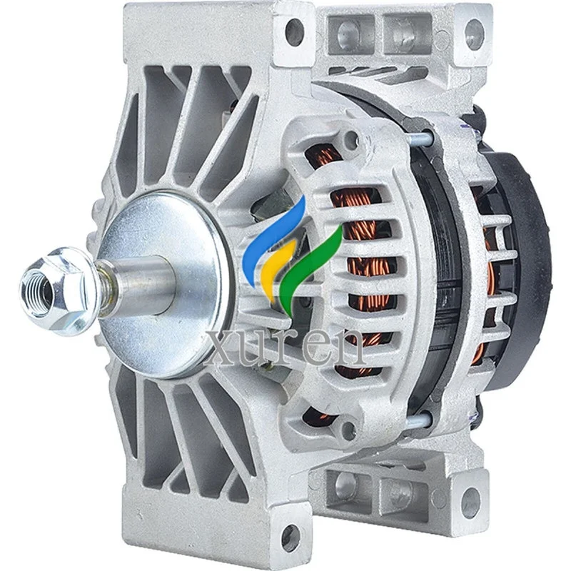 New 8600314 0124625066 28SI Alternator 12V 200AMP PAD MOUNT For DELCO REMY