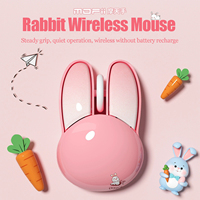 2.4g Wireless Mouse - Cute Rabbit Mouse for Girls - Perfect for Office and Laptop Use