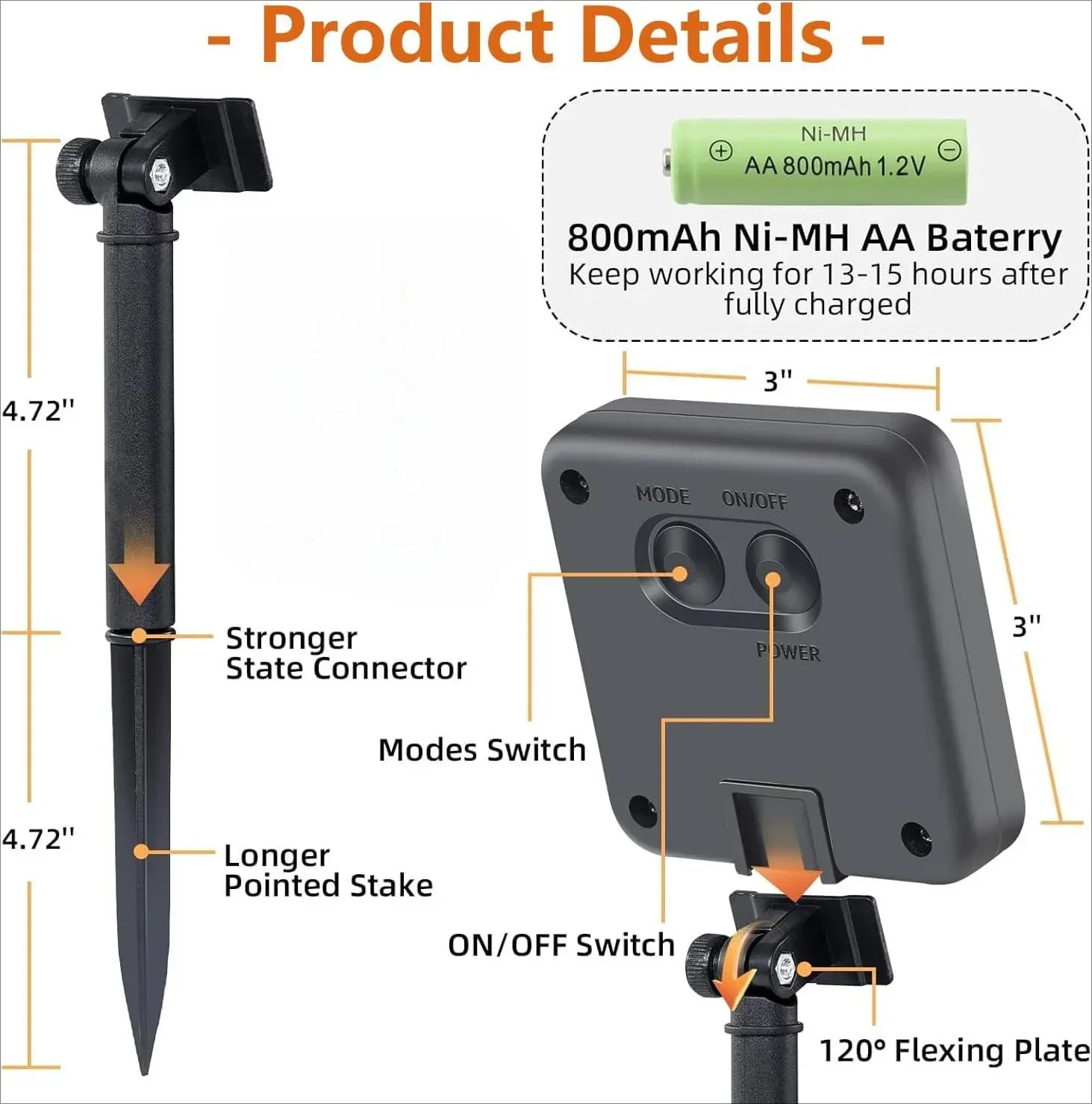 8 Kleuren Outdoor Solar Light Tuin Warm/Paars/RGB LED Strip String Fairy Lights Solar Lamp Waterdichte Garland kerst Decor