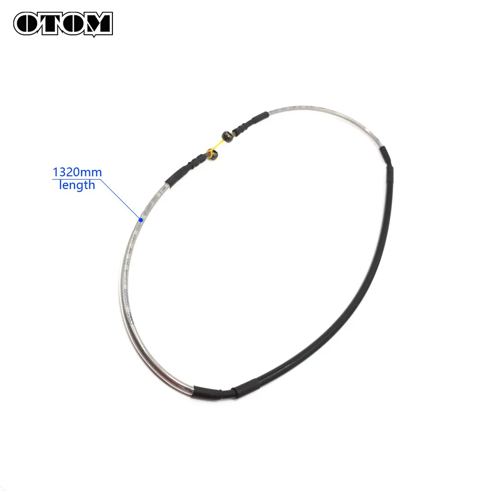 OTOM 2020-tubo de freno de motocicleta, Cable de freno delantero y trasero, manguera trenzada para HONDA YAMAHA CR CRF YZ YZF 125 250 450