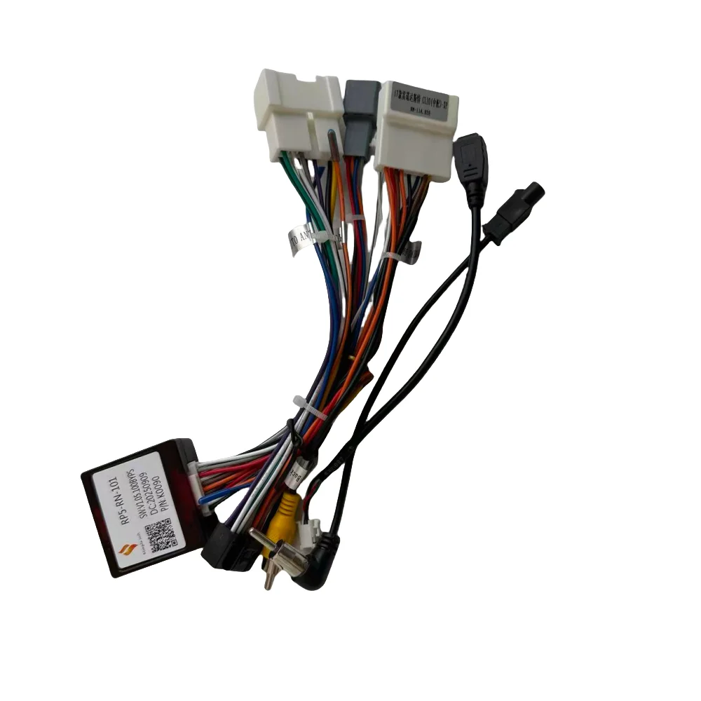 Canbus RP5-RN-101 Android 16 Pin Radio Cable for Renault Captuer Clio Express Kangoo Sandero Logan Duster Kwid Dokker Dacia