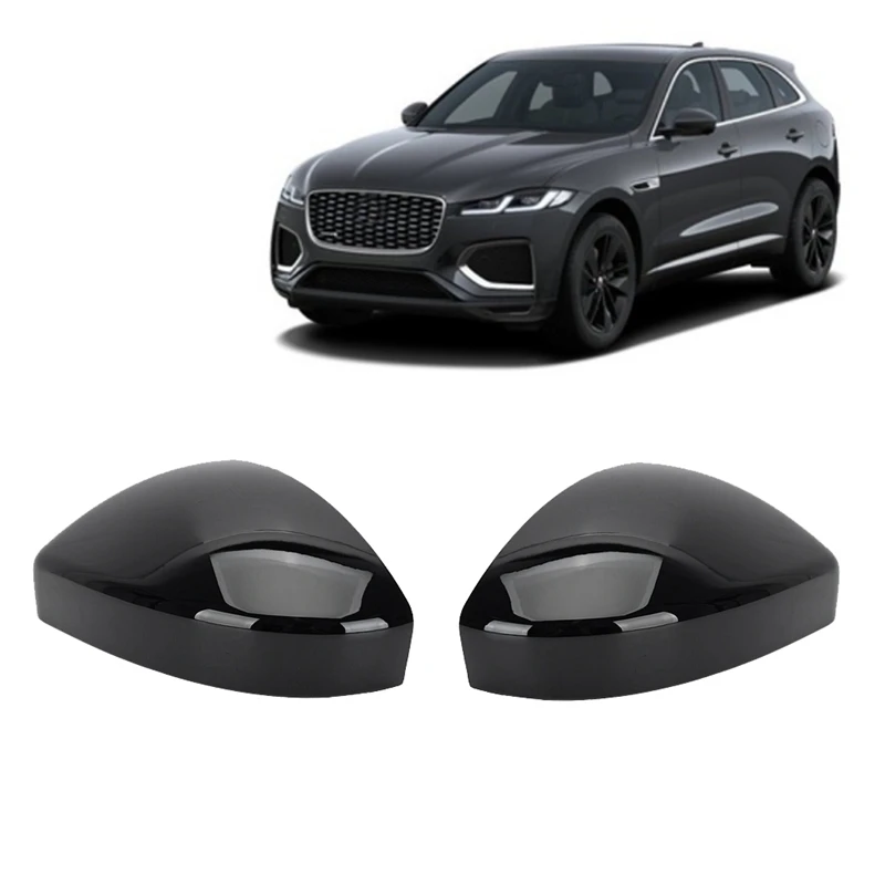 Car Rearview Mirror Cover Mirror Shell Accessories For Jaguar E-Pace F-Pace For Land Rover Discovery Sport