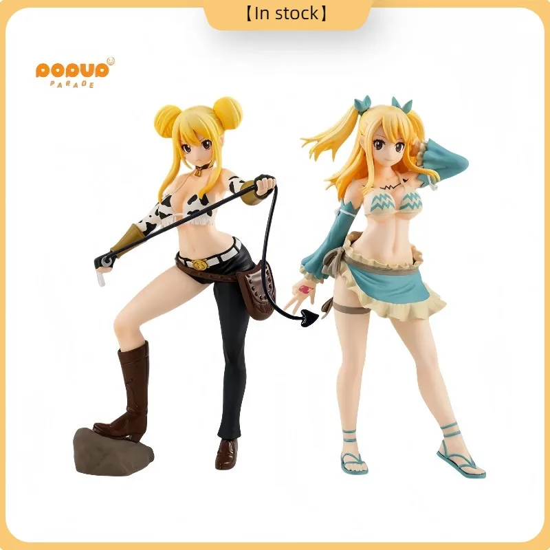 Original GSC PUP FAIRY TAIL Lucy Heartfilia Taurus forma/Acuario forma juguetes Anime figuras colección adornos regalos