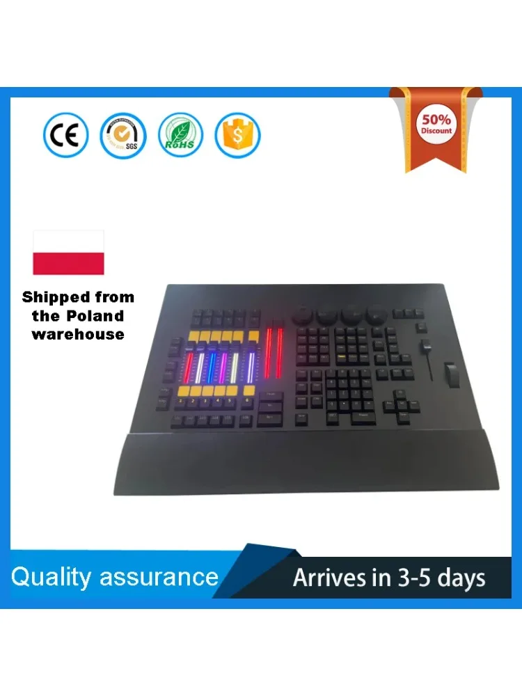 Professionele MA2 Command & Fader Wing DMX-controller 192 universums stageverlichtingsconsole voor moving head par lichten DJ disco club show apparatuur - afbeelding 2