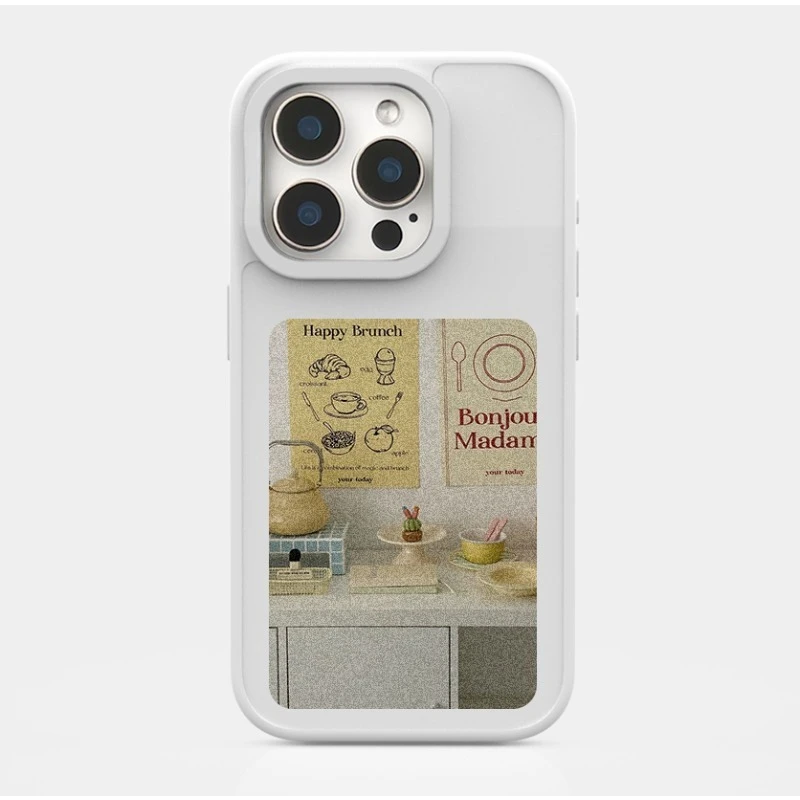 

Screen display mobile phone case, screen projection mobile phone case is suitable for iphone16promax ink screen