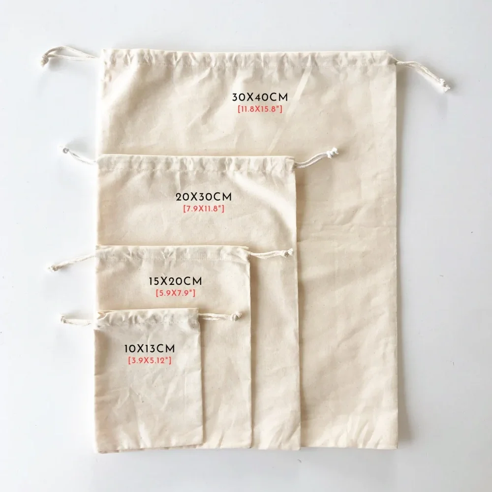 25Minimalist Simplicity Name Lettering Personalized Bridesmaids Bachelorette Custom Print Cotton Drawstring Bags-Print in Canada