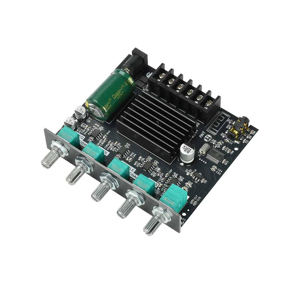 2.1 Channel BL Digital Power Amplifier Module with Subwoofer Output High Low Bass Adjustment 100W+50W+50W High Fidelity Bluetooth 5.0 Audio Board view 6