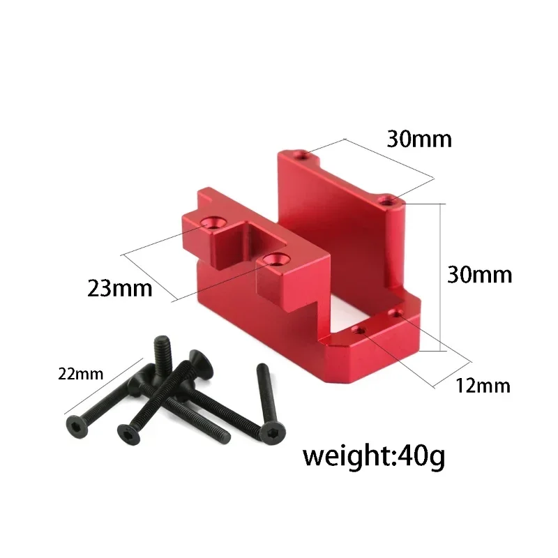 Montagem servo de metal para Trxs Sledge 1/8 RC Car Upgrade Parts Acessórios