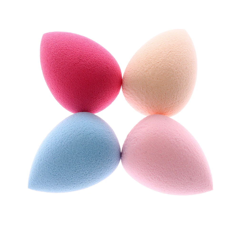 4pcs Lovely Fashion Make Up Women Beauty Tool Waterdrop Powder Cosmetic Puff