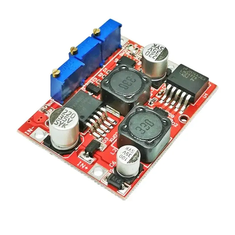 Solar wind energy automatic voltage regulation with charging constant current and constant voltage power module LM2596 6019