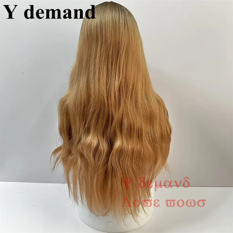 Y Demand parrucca a onda lunga come parrucche umane per le donne nere capelli naturali Glueless pieni fatti a macchina