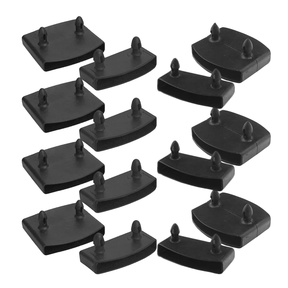 

1 Set Plastic Replacement End Cap Furniture Bed Replacement Caps Reusable End Caps Holder Office Computer Chair Bed