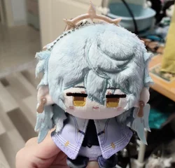 10cm Honkai: Star Rail Plush Sunday Robin Firefly Black Swan Cute Plush Pendant Keychain Silver Golf Toys Birthday Blade