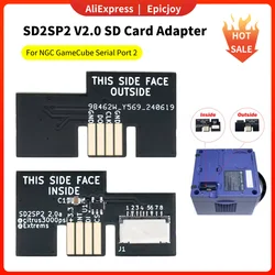 Adaptador de tarjeta Micro SD SD2SP2 V2.0, lector de tarjetas TF Swiss GameCube Homebrew para NGC GameCube Serial Port 2