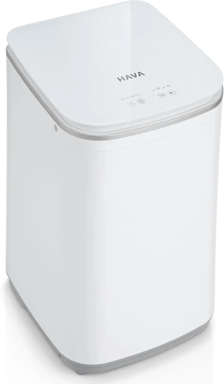 

Apartment Dorm RV Use, Plastic, White, 0.8 Cu.Ft Fully Automatic Portable Washer