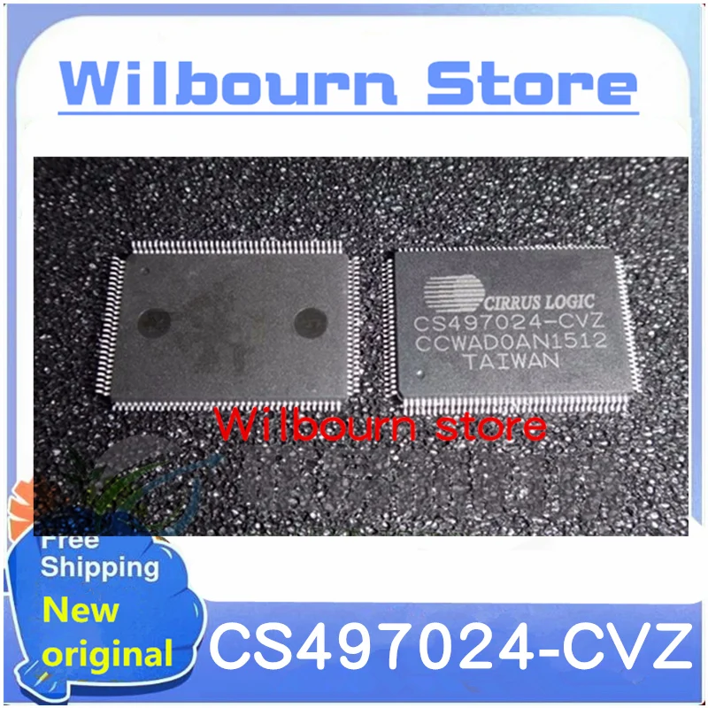 

100% New original 1PCS~5PCS/LOT CS497024-CVZ CS497024-CV LQFP128