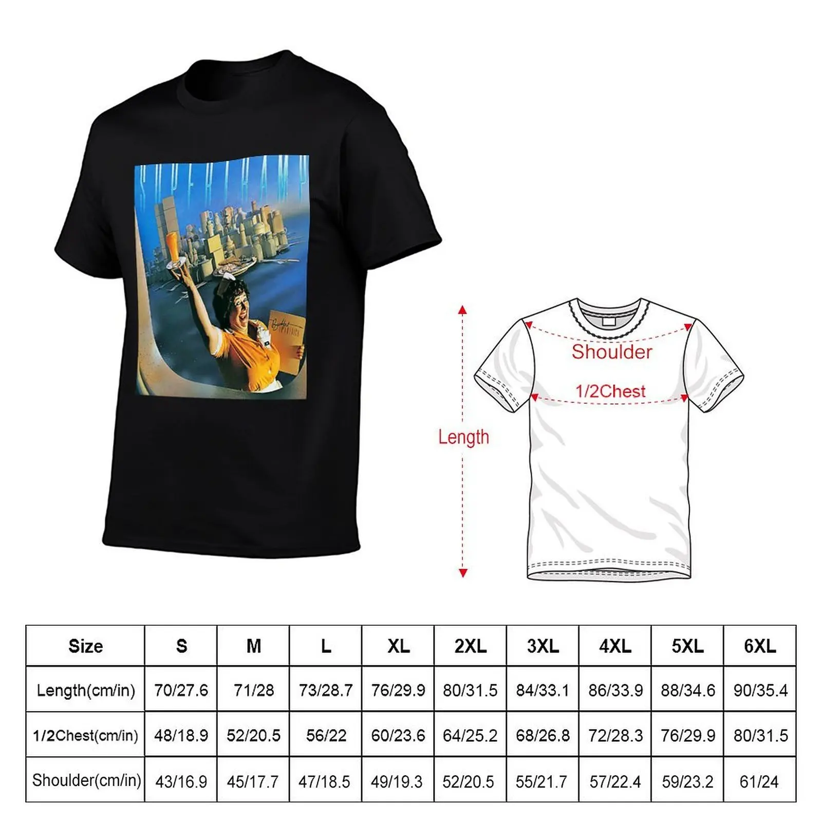 Supertramp T-Shirt t shirt man casual t shirts cotton t shirt pack T-shirt