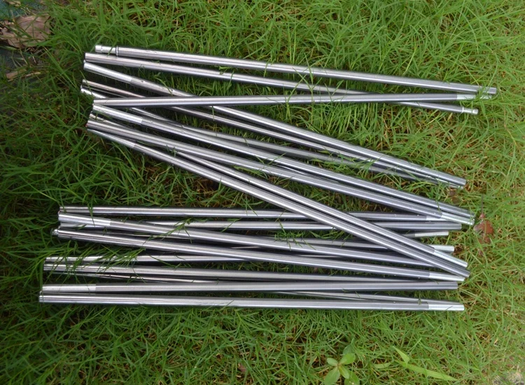 1Pc 8.5mm Tent Pole Aluminum 3.6m  High-Strength Outdoor Camping Equipment Alloy Tent Rod 2-4 Person Tent Accessories