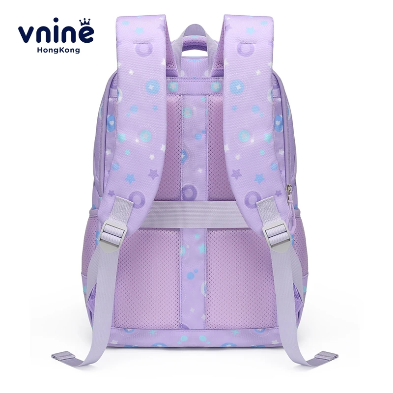 V.NINE Mochila infantil para niñas con compartimento para computadora portátil Mochilas para niñas Estudiante de primaria Impermeable Grande de 9 a 15 años