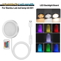 For Bambu Lab Led Lamp Kit Adjustable Light Set Rgb Light Parts Hardware DIY Model White Light Without Lamp Shell 001 Accessory