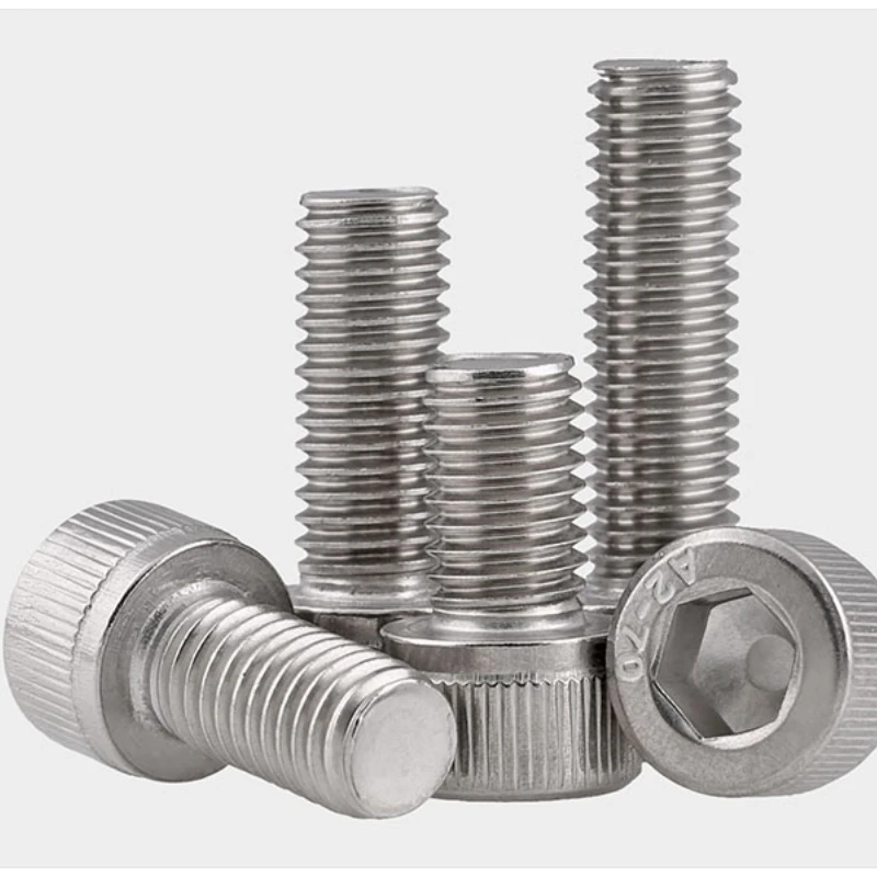 UNF 0#-80 UNC 2#-56 4#-40 6#-32 8#-32 10-24 US Coarse Thread 304 A2-70 Stainless Steel Hexagon Socket Cup Head Screw Bolt