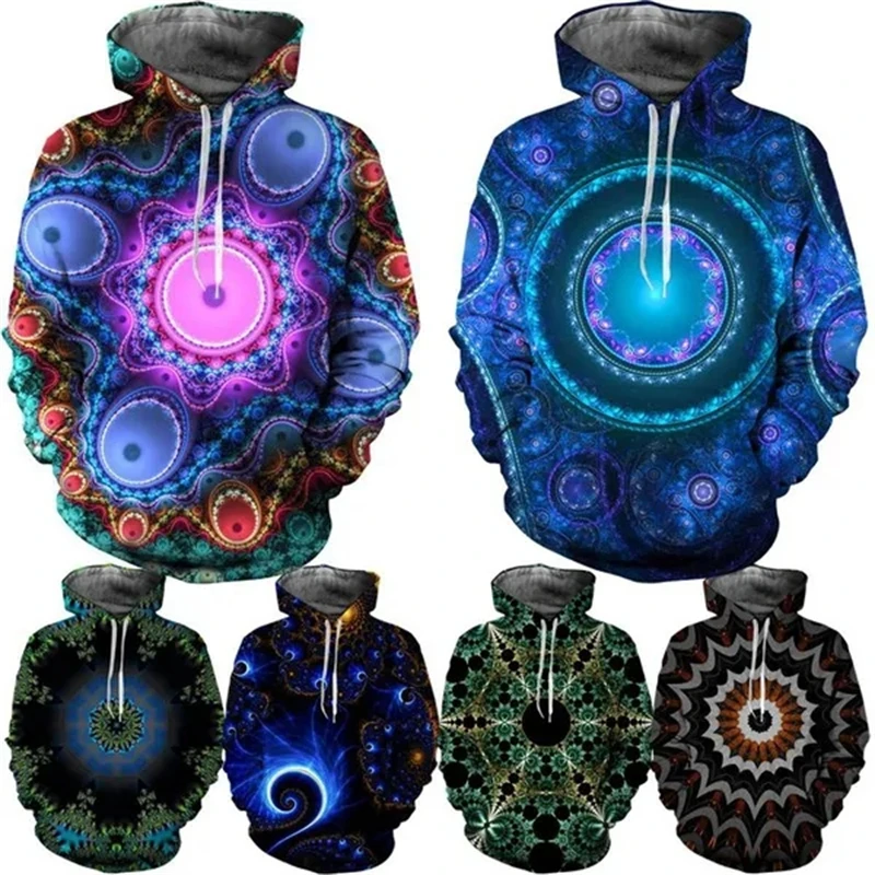 Popular Harajuku Wear Visual Art Personality Hip-hop Men\'s And Women\'s Casual Hoodie 3D Printed Streetwear Baggy Sport Hoodies