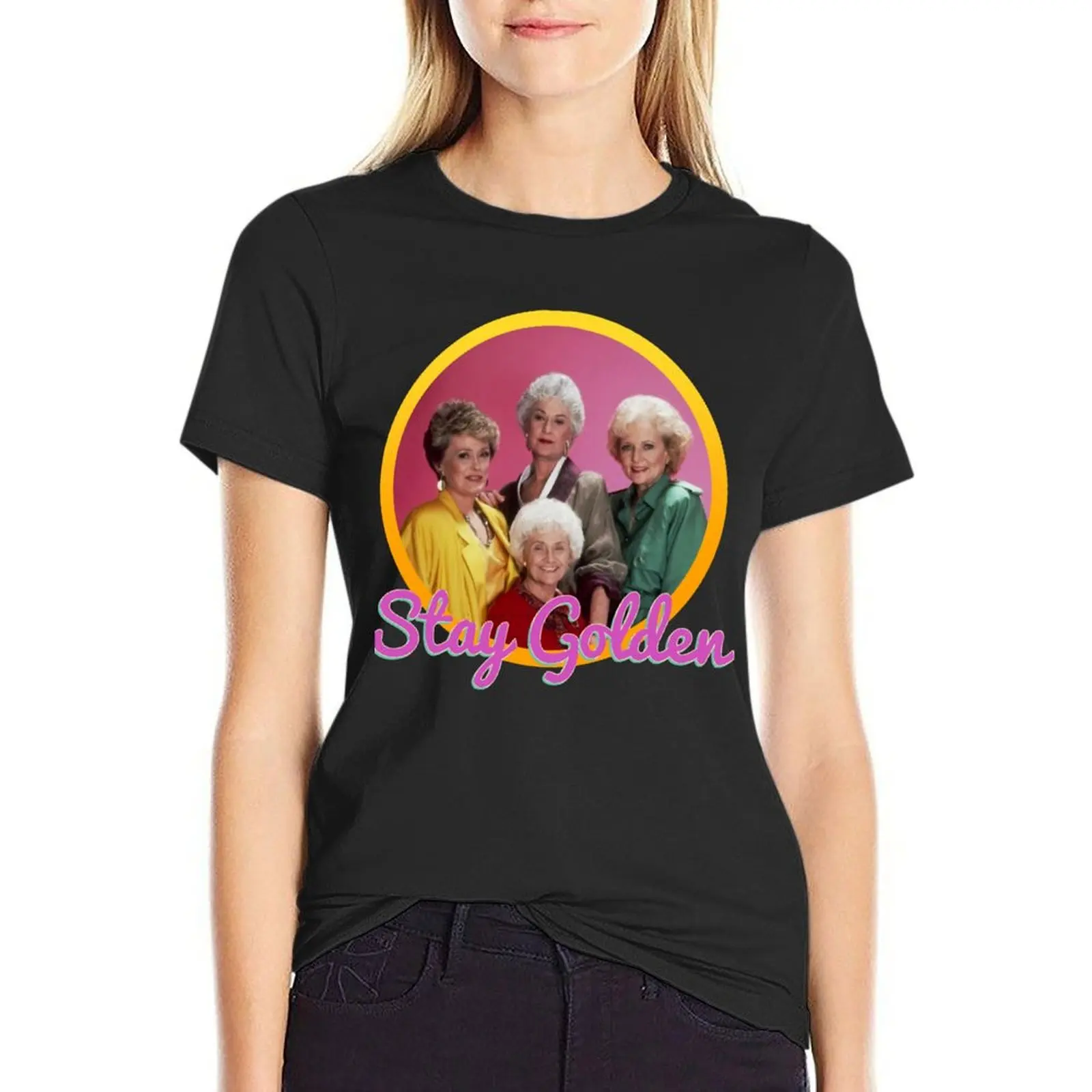 Stay Golden, Girls T-Shirt cute clothes graphics t-shirts for Women pack