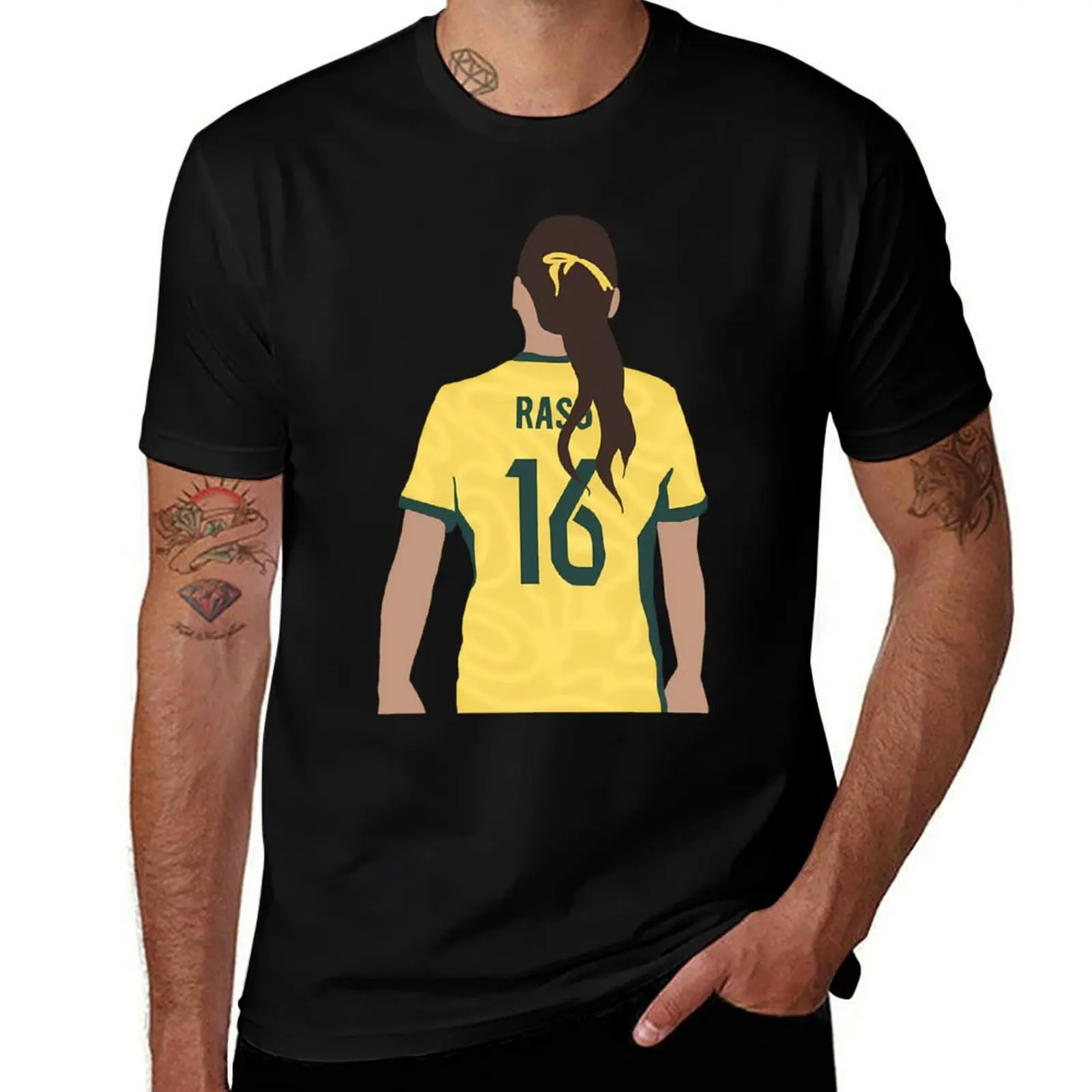 

Hayley Raso Back T-Shirt anime t shirts oversize t shirt personalised printed t shirts for man T-shirt