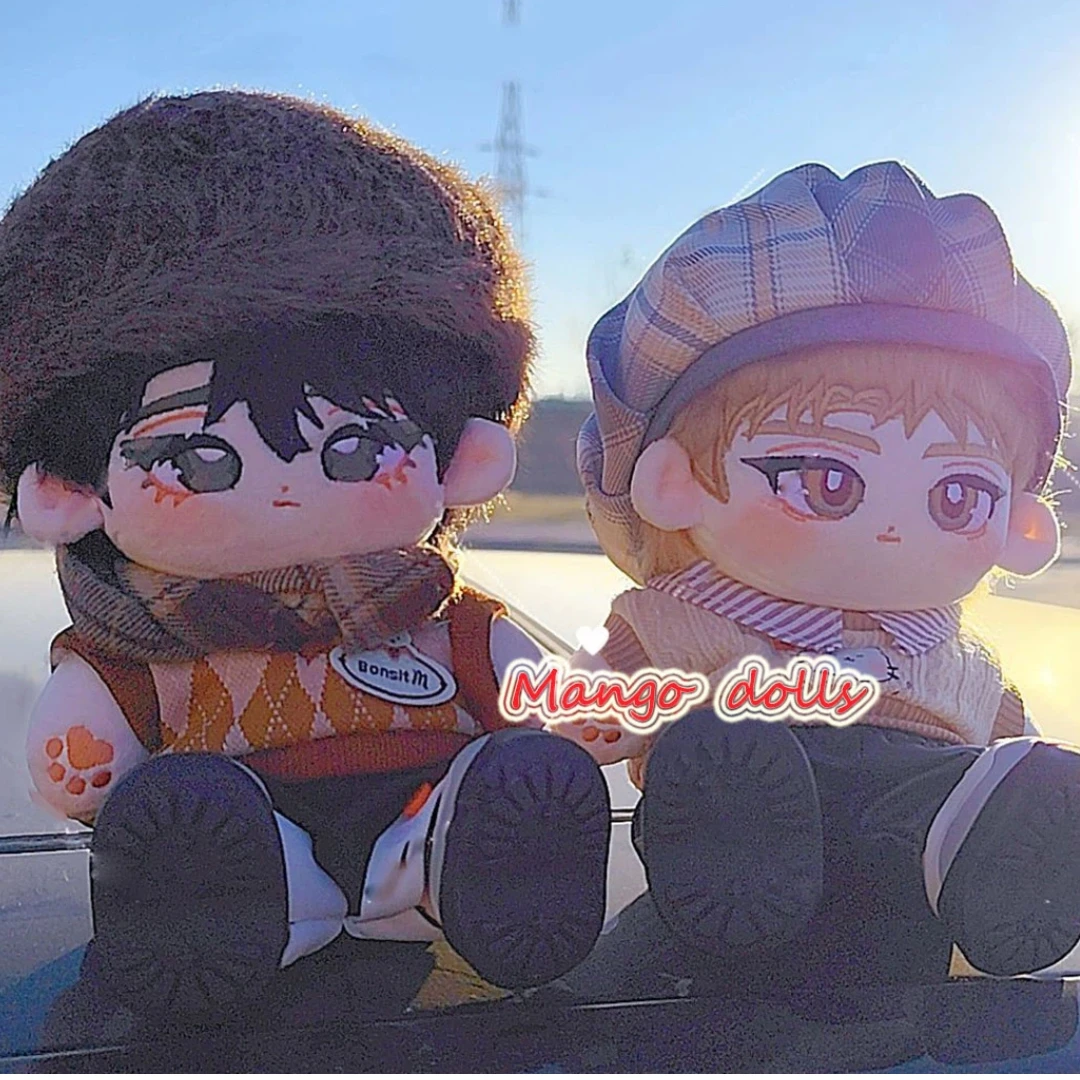 Peluche de 20cm BL Manhwa Red Line Mission Li Yan Hong Jixun personajes de cómic regalos de disfraz para amigos