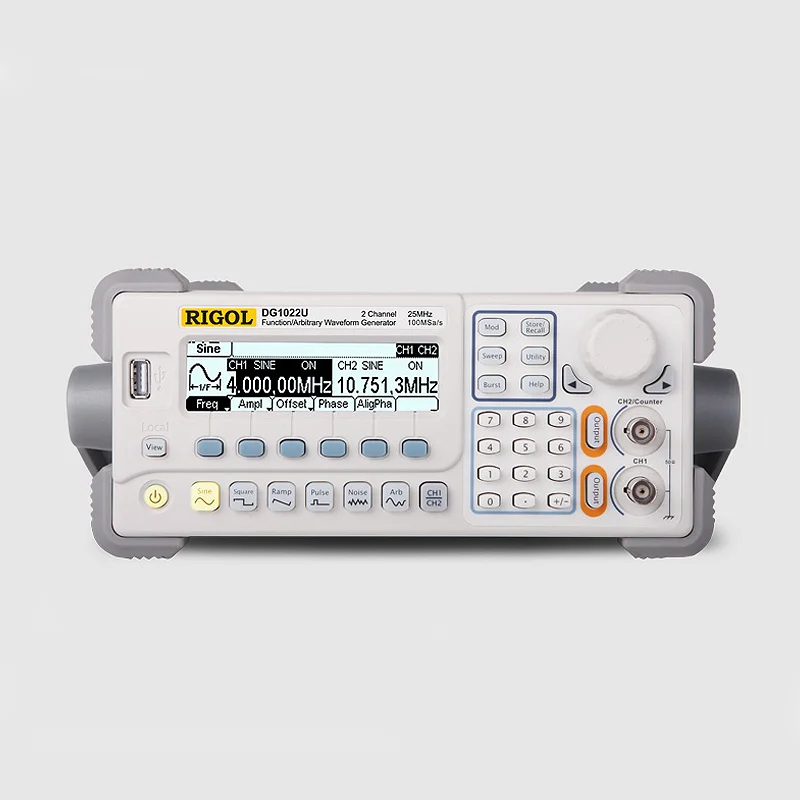 Portable Oscilloscope Function Generator DG1022 upgraded version DG1022U  Arbitrary waveform function signal generator