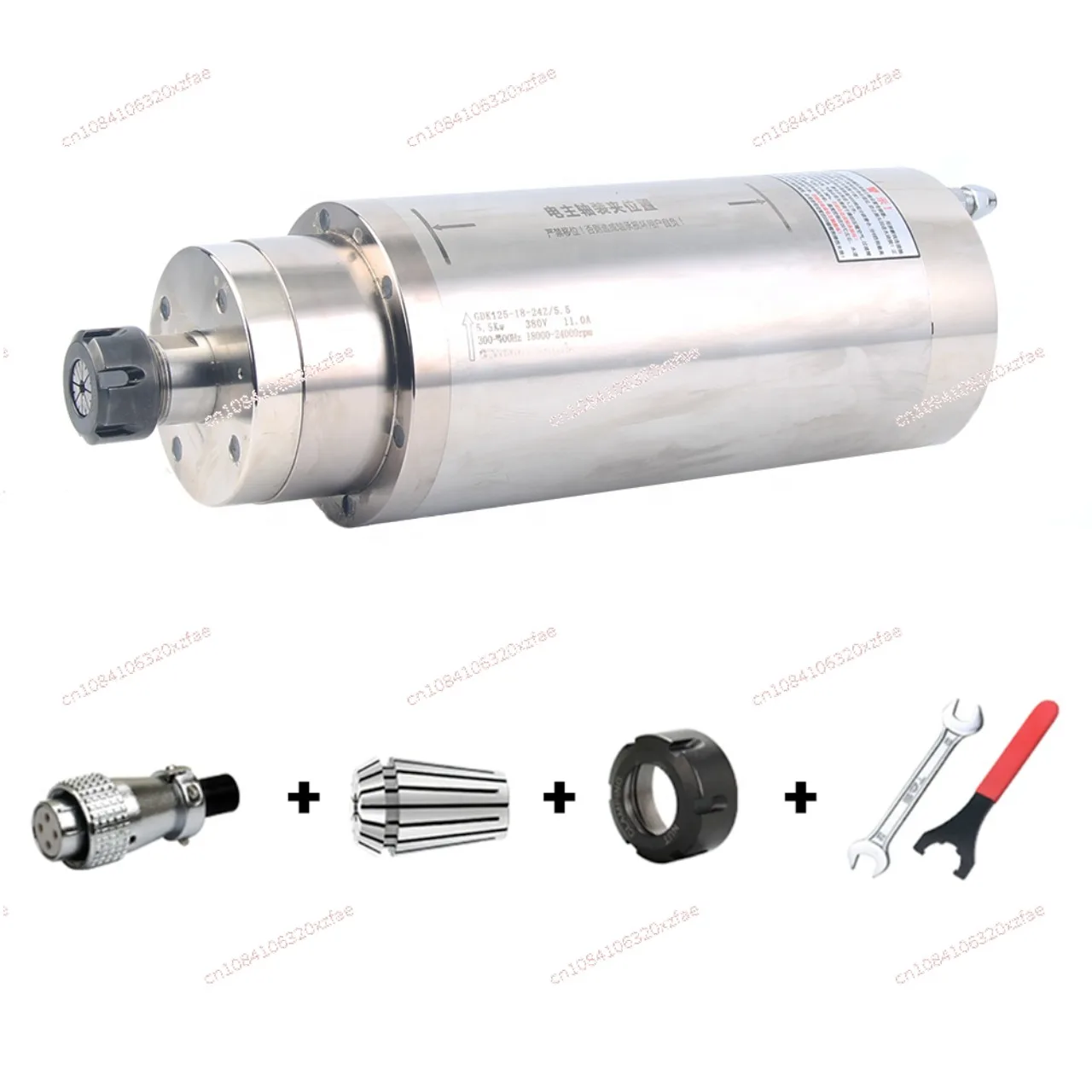 CNC Wood Stone Marble Router Spindle Motor GDK125-18-24Z/5.5